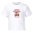 Delta Zeta Cherry Bow Mom's Weekend Shirt 2