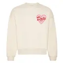 Alpha Gamma Delta Pink Heart Date Party Crewneck 2