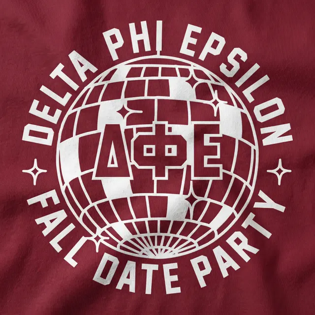 Delta Phi Epsilon Disco Ball Date Parties Tank