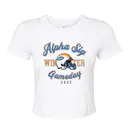 Alpha Sigma Alpha Football Helmet Game Day Shirt 2