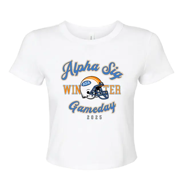 Alpha Sigma Alpha Football Helmet Game Day Shirt 2
