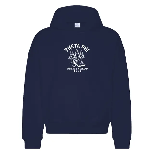 Theta Phi Alpha Forest Scene Parent's Weekend Hoodie 2