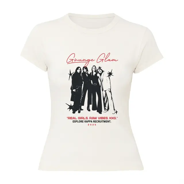 Kappa Kappa Gamma Grunge Glam Recruitment Shirt 2