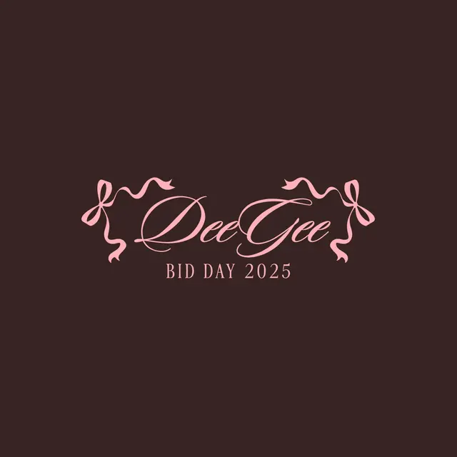 Delta Gamma Ribbon Script Bid Day Shirt