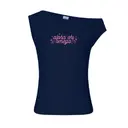 Alpha Chi Omega Cursive Cherry PR Shirt 2
