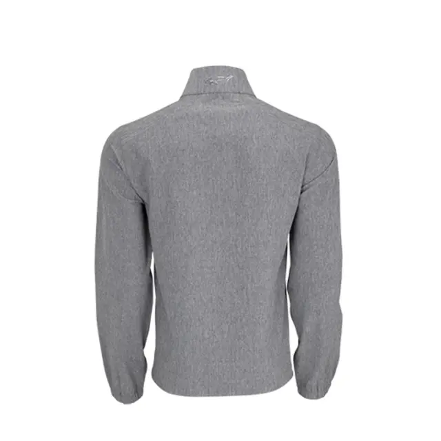 Greg Norman Collection Windbreaker Stretch Jacket gns8j049 Black Heather Back