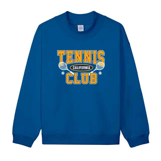 Tennis Club Racket Illustration PR Sweater 2