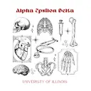 Alpha Epsilon Delta Anatomy Graphics PR Shirt