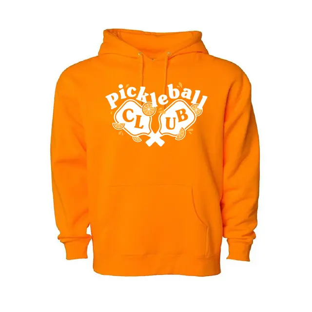 Pickleball Club Paddle Citrus PR Hoodie 2