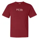 Phi Mu Serif Text with Heart Philanthropy Shirt 2