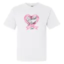 Zeta Tau Alpha Pink Ribbon Heart Philanthropy Shirt 2