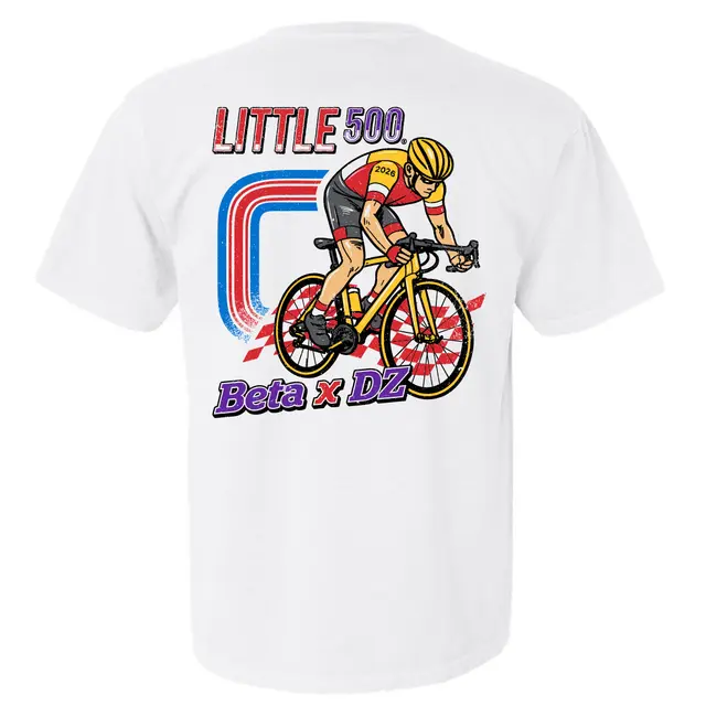 Beta Theta Pi Cyclist Illustration PR Shirt 2
