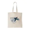 The Land of Six Seasons Tiger and Bird Illustration Tote 2
