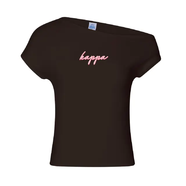 Kappa Kappa Gamma Pink Dot Script PR Shirt 2