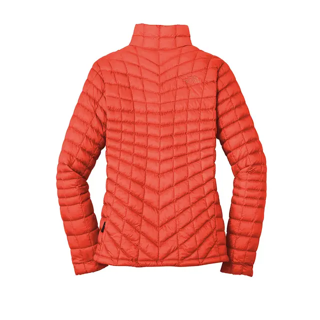 The North Face Women's North Face Thermo Jacket nf0a3lhk Fire Brick Red Back