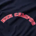 Her Campus Arched Block Lettering PR Crewneck