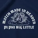 Pi Beta Phi Angel Illustration Big Little Reveal Tank