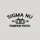 Sigma Nu Pumpkins Text PR Crewneck