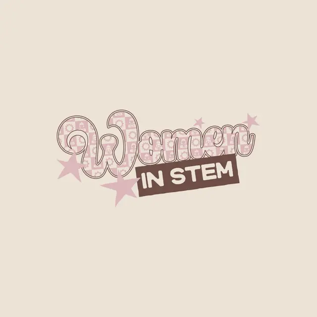 Women in STEM Pink Stars PR Sweater
