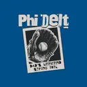 Phi Delta Theta Baseball Glove Dad's Weekend Crewneck