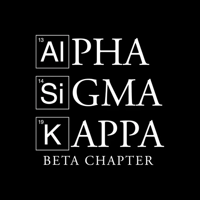 Alpha Sigma Kappa Elemental Text PR Shirt