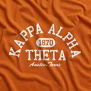 Kappa Alpha Theta Bold Block Lettering PR Tank
