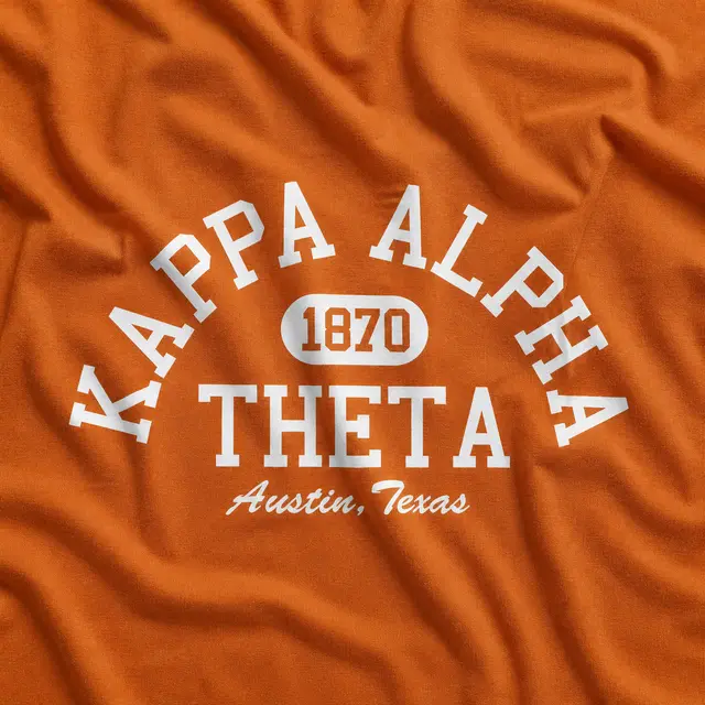 Kappa Alpha Theta Bold Block Lettering PR Tank