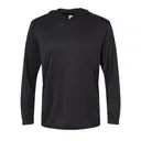 Bahama Performance Hooded Long Sleeve T-Shirt Black Front