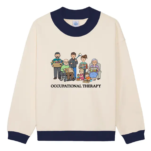 Occupational Therapy Club Family Illustration PR Sweater 2