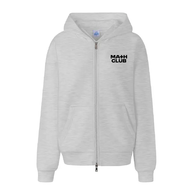 Math Club Bold Lettering PR Hoodie 2