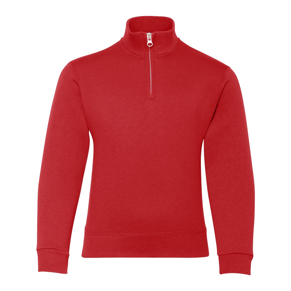 Jerzees Youth 8 Oz. Nublend Quarter-Zip Cadet Collar Sweatshirt