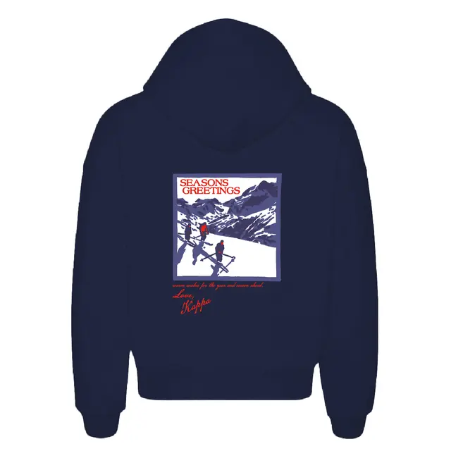 Kappa Kappa Gamma Skiers Seasons Greetings Hoodie 2