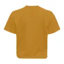 Women's Heavyweight Boxy T-Shirt Antique Gold Back