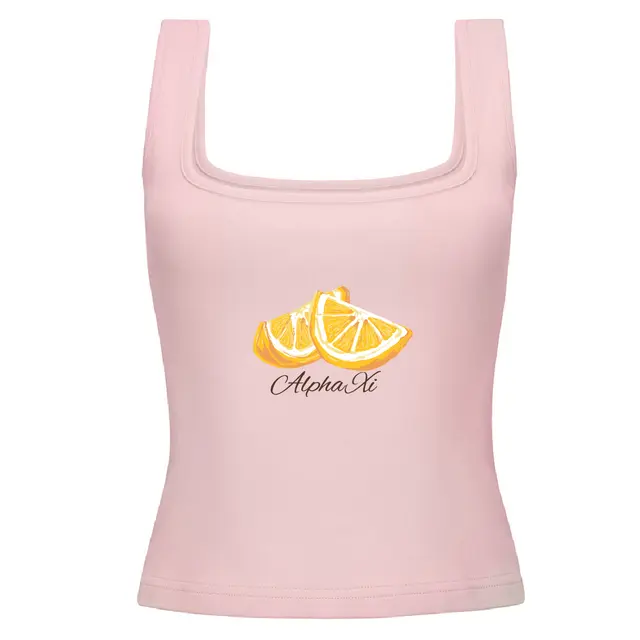 Alpha Xi Delta Lemon Slice PR Tank 2