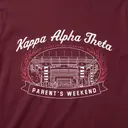Kappa Alpha Theta Stadium Illustration Parents Weekend Crewneck