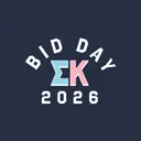 Sigma Kappa Block Lettering Bid Day Shirt