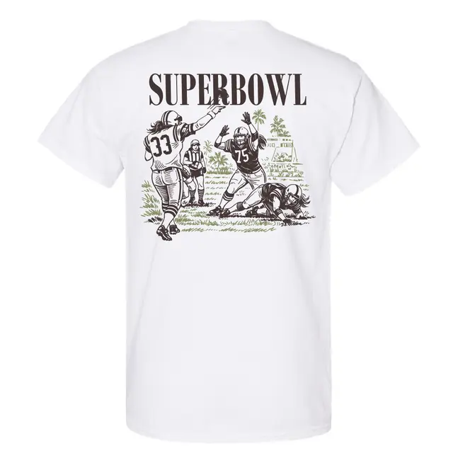 Super Bowl Football Graphic Game Day Shirt 2