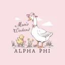Alpha Phi Goose and Duck Mom's Weekend Crewneck