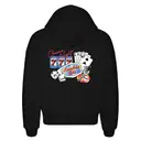 Lambda Chi Alpha Slot Machine and Card Graphic Rush Hoodie 2