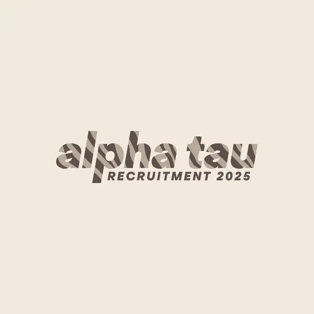 Alpha Sigma Tau Camo Text Recruitment Crewneck