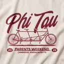Phi Kappa Tau Tandem Bicycle Script Parents Weekend Shirt