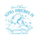 Alpha Omicron Pi Cloud and Moon Formal Shirt