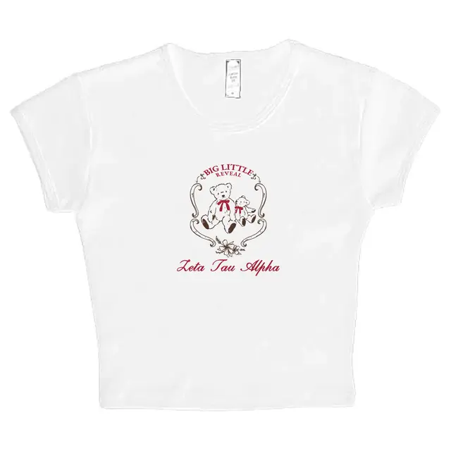 Zeta Tau Alpha Teddy Bears Big Little Reveal Shirt 2