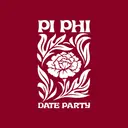Pi Beta Phi Floral Motif Date Party Shirt