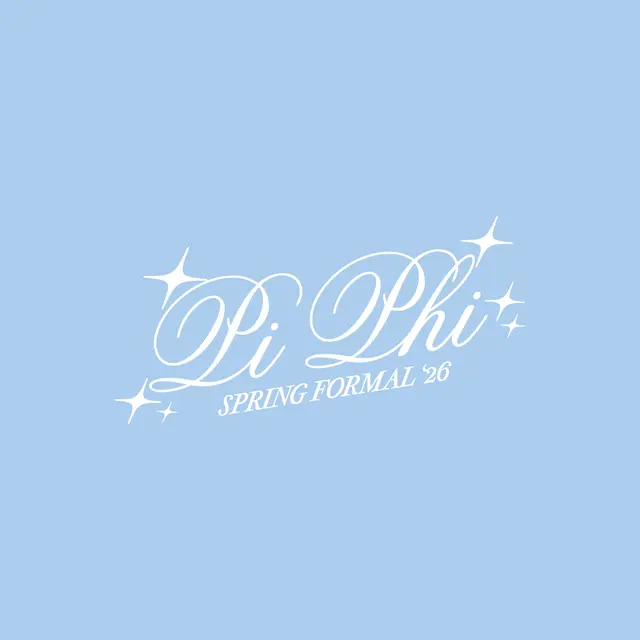 Pi Beta Phi Sparkle Script Spring Formal Tank
