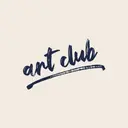 Art Club Brushstroke Text PR Crewneck