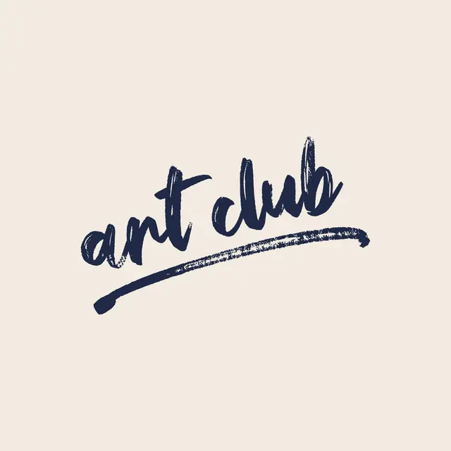 Art Club Brushstroke Text PR Crewneck