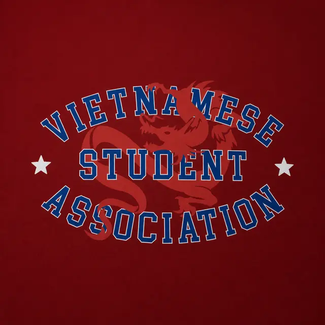 Vietnamese Student Association Dragon Illustration PR Shirt