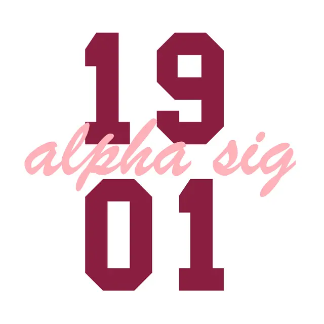 Alpha Sigma Alpha Bold Year and Script PR Shorts