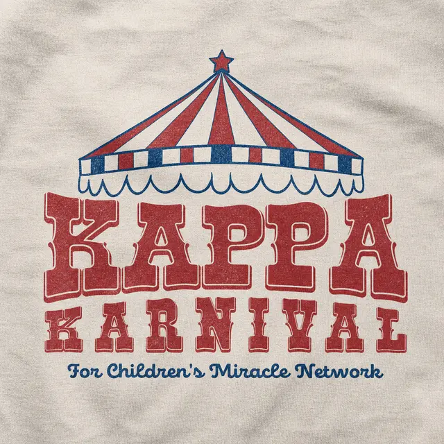 Kappa Kappa Gamma Circus Tent Philanthropy Shirt